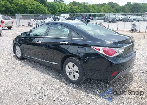 2012 Hyundai Sonata Hybrid из США, поврежденный, VIN KMHEC4A47CA032721